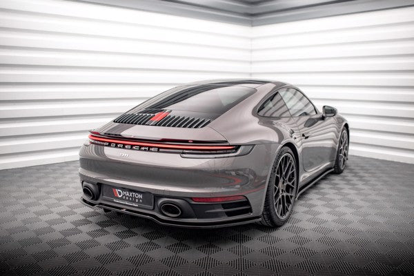 Maxton Spoiler Cap Porsche 911 Carrera 4S 992 - Gloss Black
