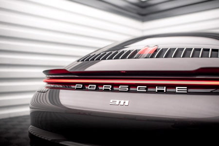 Maxton Spoiler Cap Porsche 911 Carrera 4S 992 - Gloss Black