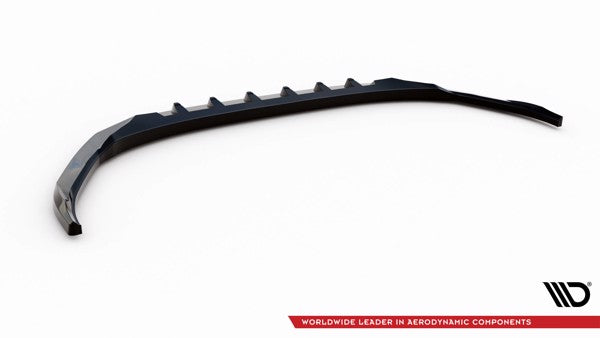 Maxton Front Splitter V.1 Audi A3 8Y - Gloss Black