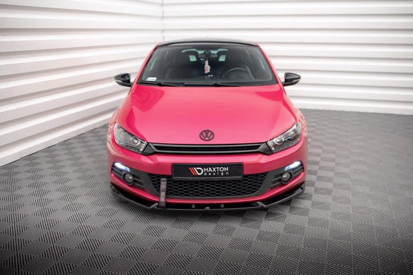 Maxton Front Splitter V.3 Volkswagen Scirocco Mk3 - Gloss Black