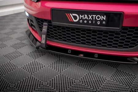 Maxton Front Splitter V.3 Volkswagen Scirocco Mk3 - Gloss Black