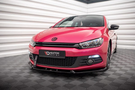 Maxton Front Splitter V.3 Volkswagen Scirocco Mk3 - Gloss Black