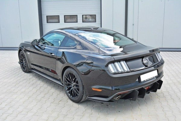 Maxton Racing Side Skirts Diffusers Ford Mustang Gt Mk6 - ABS