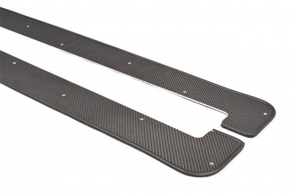 Maxton Racing Side Skirts Diffusers Ford Mustang Gt Mk6 - ABS