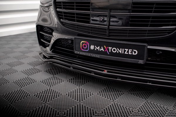 Maxton Front Splitter Mercedes-Benz S Amg-Line W223 - Gloss Black
