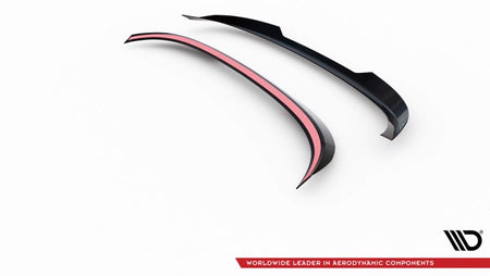 Maxton Spoiler Cap Volvo Xc60 R-Design Mk1 Facelift - Gloss Black