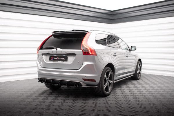 Maxton Spoiler Cap Volvo Xc60 R-Design Mk1 Facelift - Gloss Black