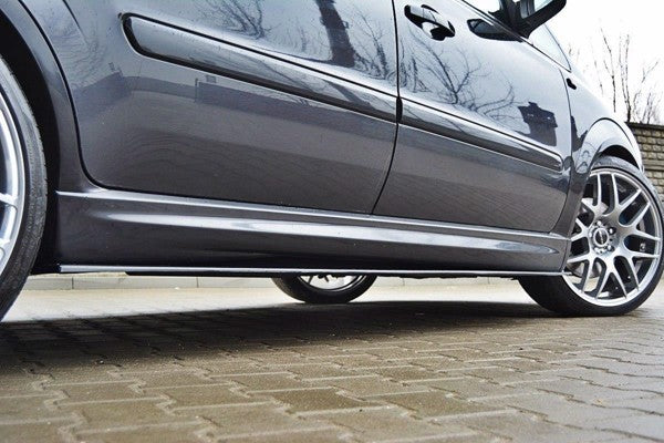 Maxton Side Skirts Diffusers Opel Zafira B Opc - Gloss Black