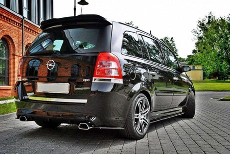 Maxton Side Skirts Diffusers Opel Zafira B Opc - Gloss Black