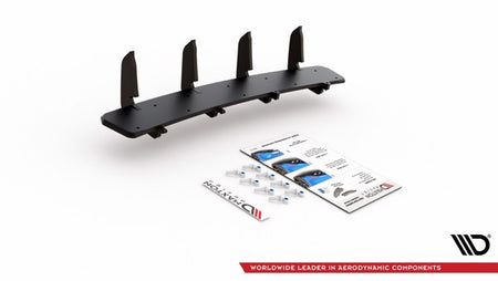 Maxton Racing Durability Rear Diffuser V.1 Hyundai I30 N Mk3 Hatchback - Black