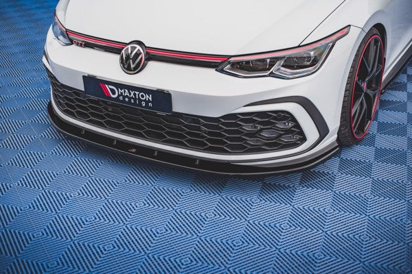 Maxton Front Splitter Volkswagen Golf 8 Gti - Gloss Black