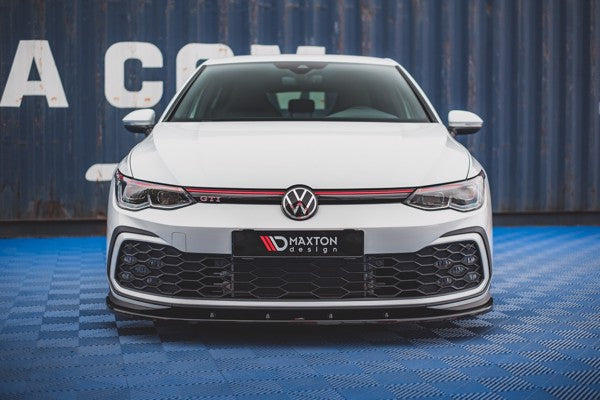 Maxton Front Splitter Volkswagen Golf 8 Gti - Gloss Black
