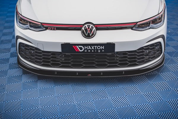 Maxton Front Splitter Volkswagen Golf 8 Gti - Gloss Black