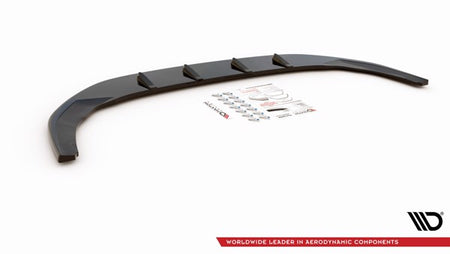 Maxton Front Splitter Volkswagen Golf 8 Gti - Gloss Black