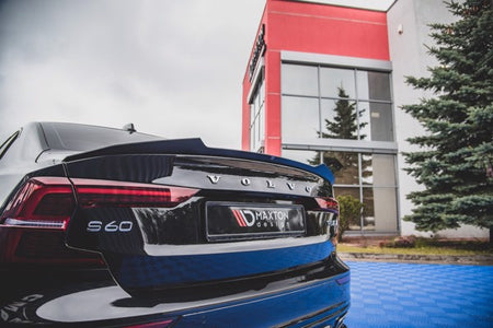 Maxton Spoiler Cap Volvo S60 R-Design Mk3 - Gloss Black