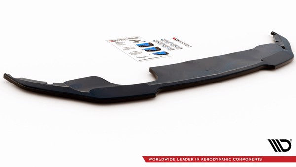 Maxton Central Rear Splitter Peugeot 308 Gt Mk2 Facelift - Gloss Black