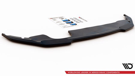 Maxton Central Rear Splitter Peugeot 308 Gt Mk2 Facelift - Gloss Black