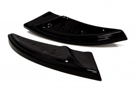 Maxton Rear Side Splitters V.1 VW Golf 7 R / R-Line  - Gloss Black