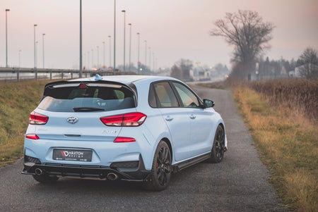 Maxton Side Skirts Diffusers + Flaps V.5 Hyundai I30 N Mk3 / Mk3 Fl Hatchback/Fastback - Gloss Black