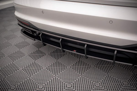 Maxton Street Pro Rear Diffuser Audi A4 B9 Facelift - Black