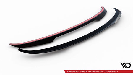 Maxton Spoiler Cap Porsche Porsche 911 Turbo S 992 - Gloss Black