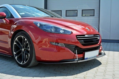 Maxton Front Racing Splitter Peugeot Rcz Facelift