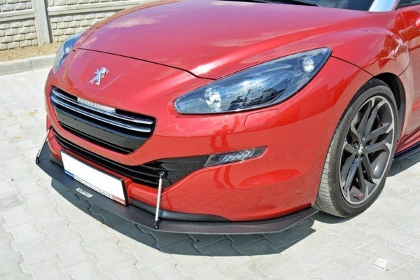 Maxton Front Racing Splitter Peugeot Rcz Facelift