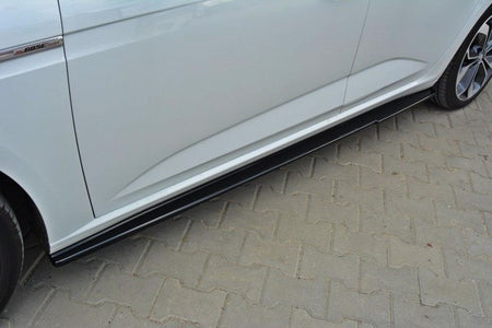 Maxton Side Skirts Diffusers Renault Megane Mk4 Hatchback - Gloss Black