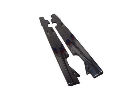 Maxton Side Skirts Diffusers Renault Megane Mk4 Hatchback - Gloss Black