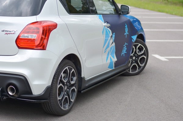 Maxton Side Skirts Diffusers Suzuki Swift 6 Sport - Gloss Black
