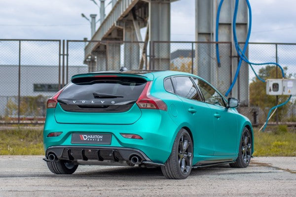 Maxton Rear Valance Volvo V40 R-Design - Gloss Black