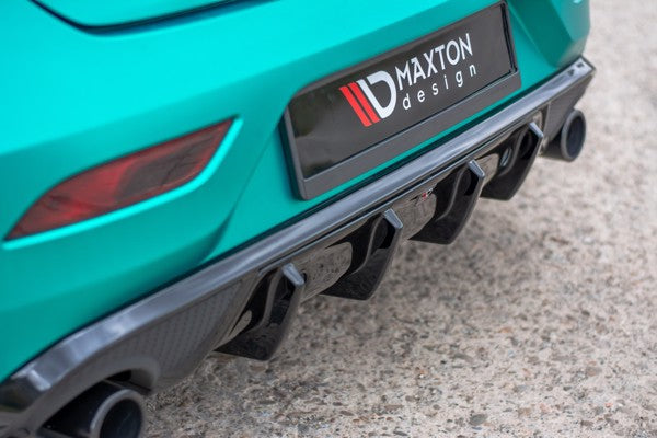 Maxton Rear Valance Volvo V40 R-Design - Gloss Black