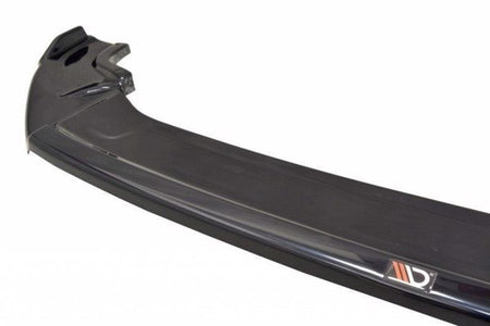 Maxton Front Splitter V.2 VW Golf 7 R / R-Line Facelift - Gloss Black