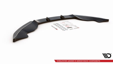 Maxton Front Splitter Audi Q7 S-Line Mk.1 - Gloss Black
