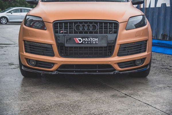 Maxton Front Splitter Audi Q7 S-Line Mk.1 - Gloss Black