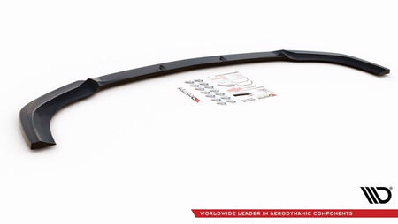 Maxton Front Splitter V.1 Mercedes-Amg Gt 53 4-Door Coupe - Gloss Black