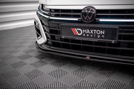 Maxton Front Splitter V.3 Volkswagen Arteon R - Gloss Black