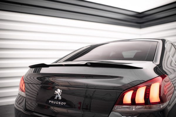 Maxton Spoiler Cap Peugeot 508 Gt Mk1 Facelift - Gloss Black