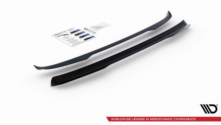 Maxton Spoiler Cap Volkswagen Touareg R-Line Mk3 - Gloss Black