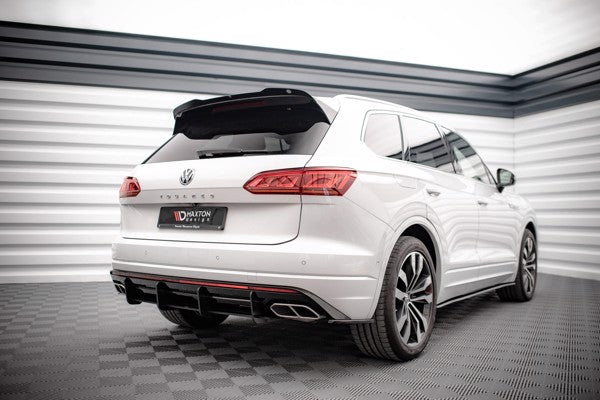 Maxton Spoiler Cap Volkswagen Touareg R-Line Mk3 - Gloss Black