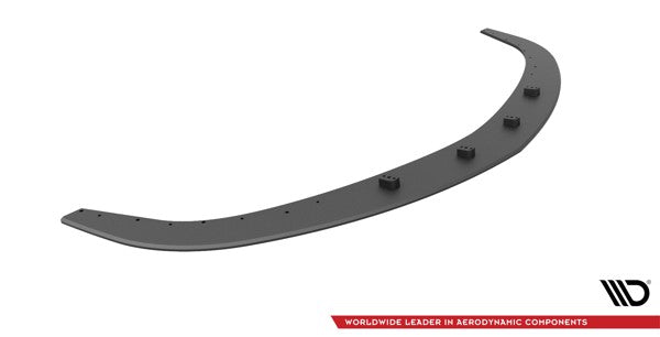 Maxton Street Pro Front Splitter Mazda 3 Mps Mk1 - Black