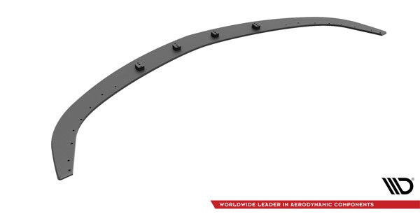 Maxton Street Pro Front Splitter Mazda 3 Mps Mk1 - Black