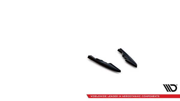 Maxton Rear Side Splitters Audi RSQ8 Mk1 - Gloss Black