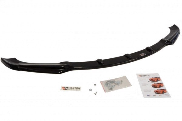 Maxton Front Splitter BMW 3 E46 Saloon Facelift Model - Gloss Black