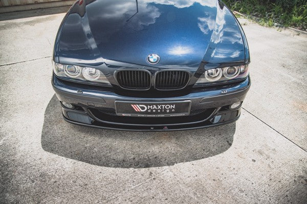 Maxton Front Side Splitters + Front Splitter Set  BMW M5 E39 - Gloss Black