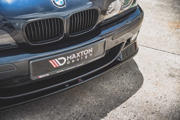 Maxton Front Side Splitters + Front Splitter Set  BMW M5 E39 - Gloss Black