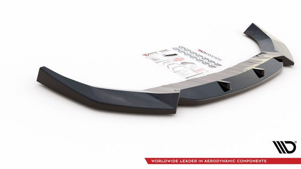 Maxton Front Splitter Skoda Karoq Sportline - Gloss Black