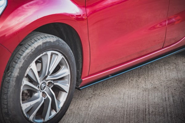 Maxton Side Skirts Diffusers Citroen DS4 - Gloss Black