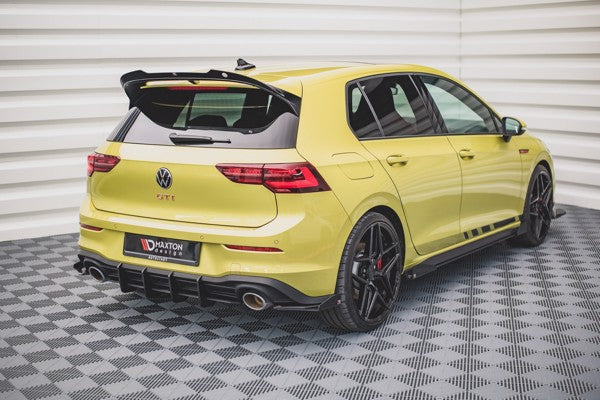 Maxton Racing Durability Rear Diffuser V.2 Volkswagen Golf 8 Gti  Clubsport - Black