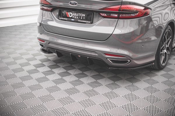 Maxton Rear Side Splitters V.2 Ford Mondeo St-Line Mk5 Facelift - Gloss Black